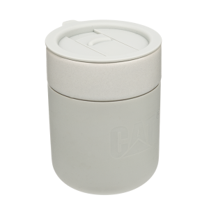 Grey Travel Mug with Lid