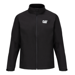 Men's Black rPET Softshell Jacket